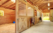 Wooden stable construction leads